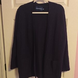 Calvin Klein Women's Rich Purple Cardigan